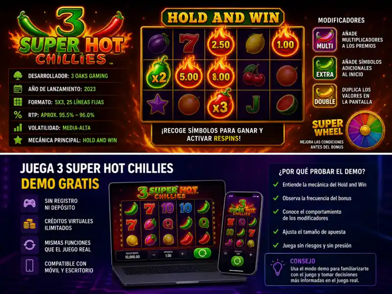 Super 3 Hot Chillies